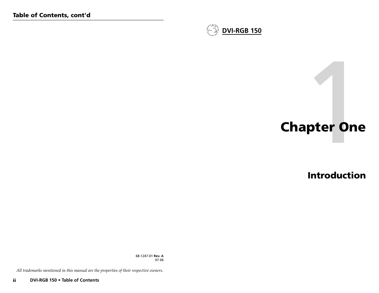 Extron Electronics DVI-RGB 150 User Manual | Page 5 / 14
