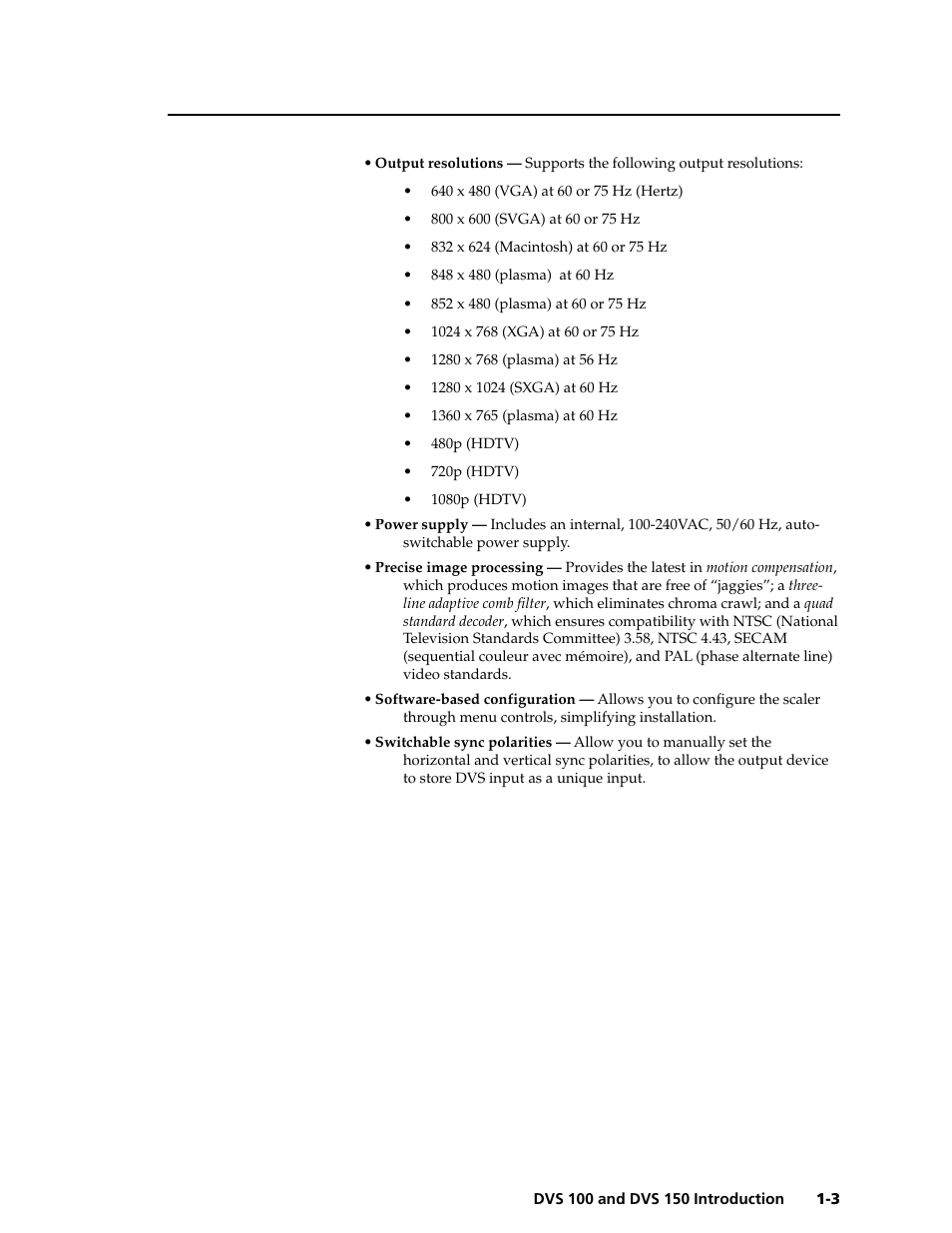 Extron Electronics DVS 150 User Manual | Page 9 / 42