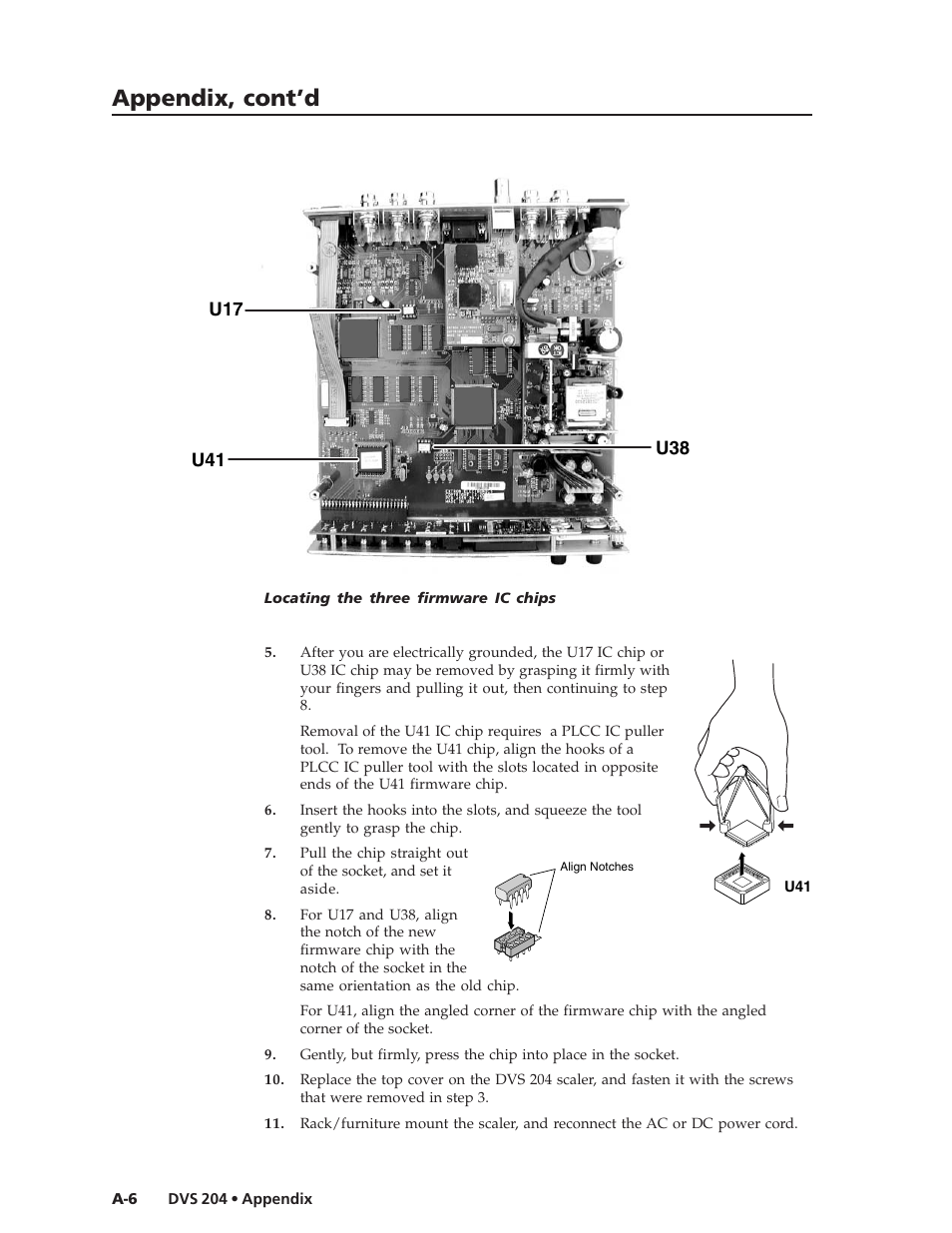 Appendix, cont’d | Extron Electronics DVS 204 Series User Manual | Page 48 / 52