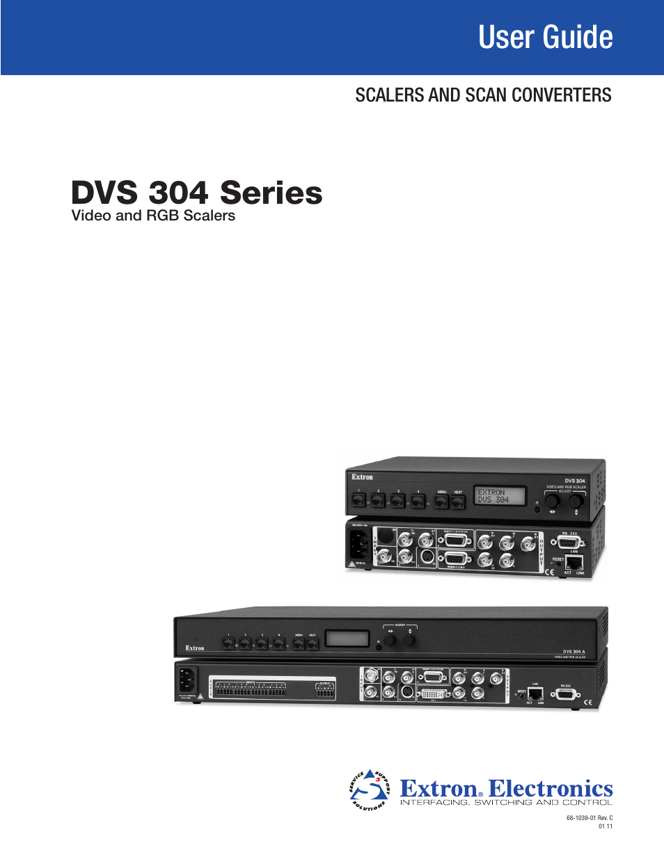 Extron Electronics DVS 304 Series User Guide User Manual | 92 pages