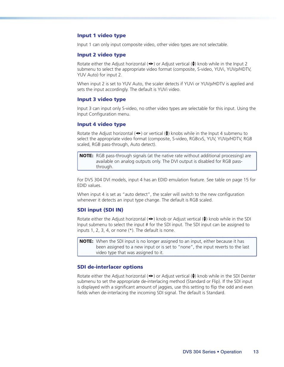 Extron Electronics DVS 304 Series User Guide User Manual | Page 18 / 92