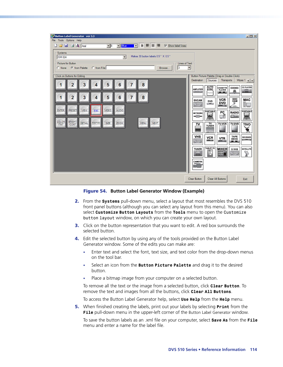 Extron Electronics DVS 510 Series User Guide User Manual | Page 120 / 128