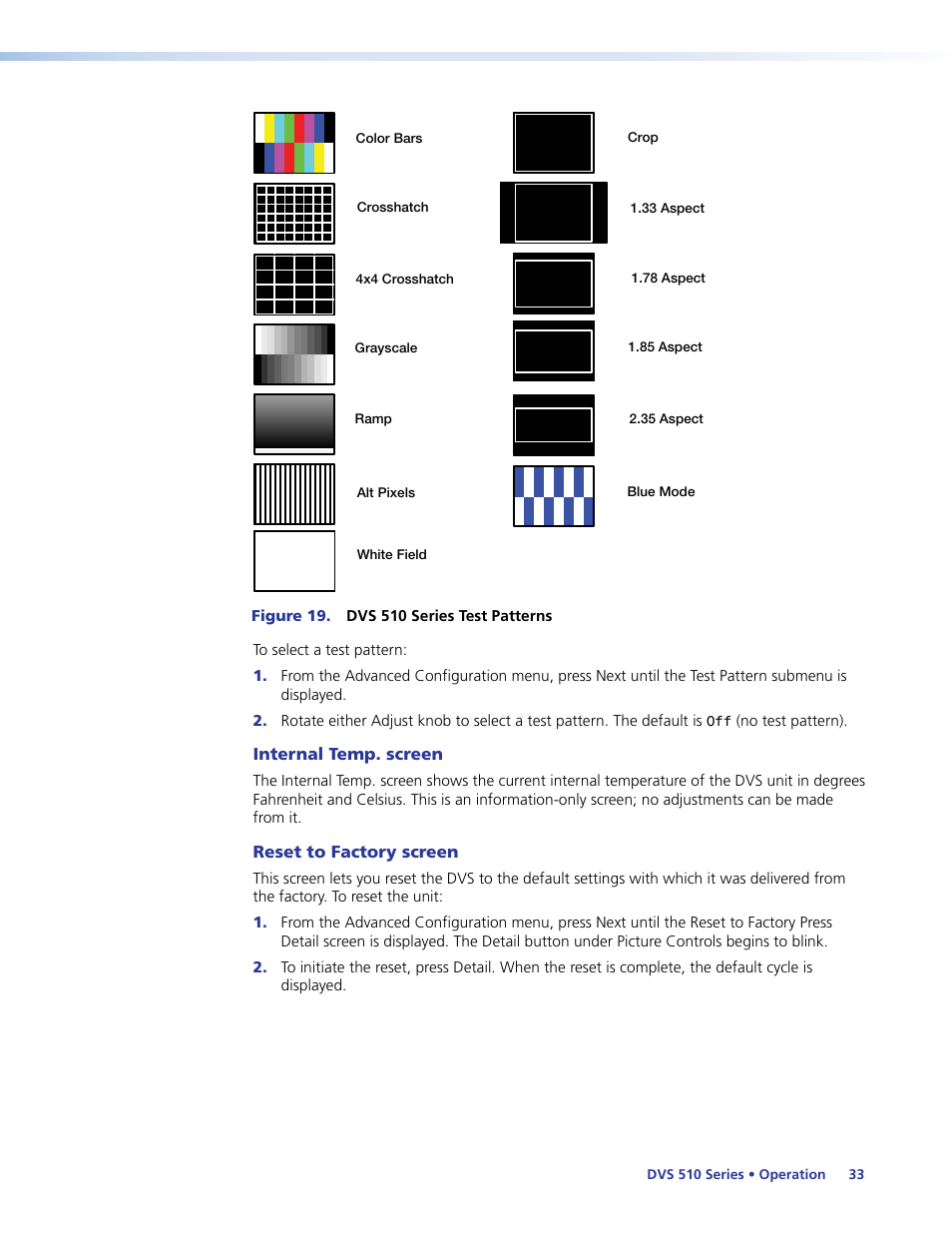 Extron Electronics DVS 510 Series User Guide User Manual | Page 39 / 128