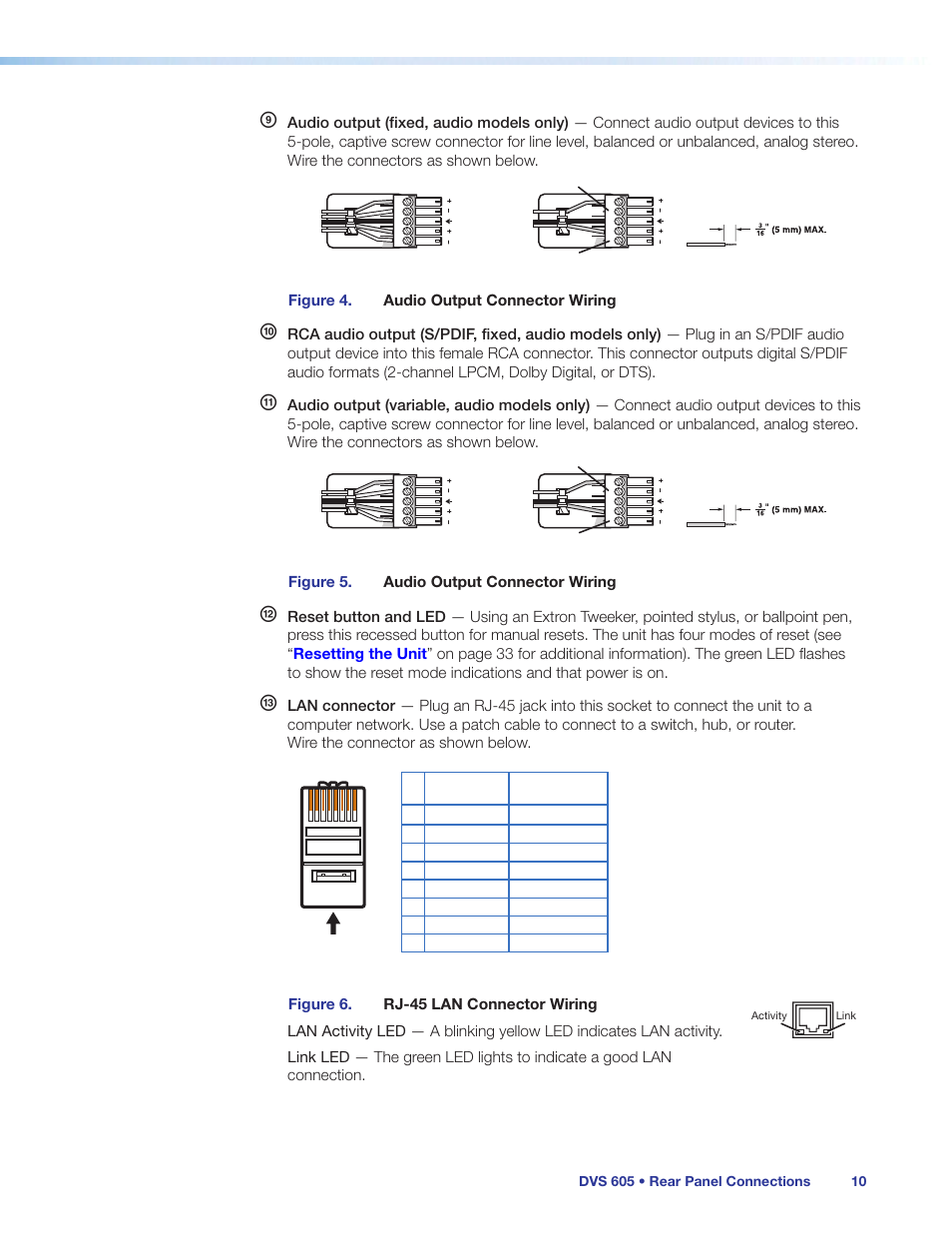 Extron Electronics DVS 605 User Guide User Manual | Page 16 / 98