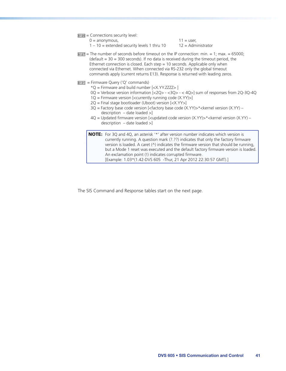 Extron Electronics DVS 605 User Guide User Manual | Page 47 / 98