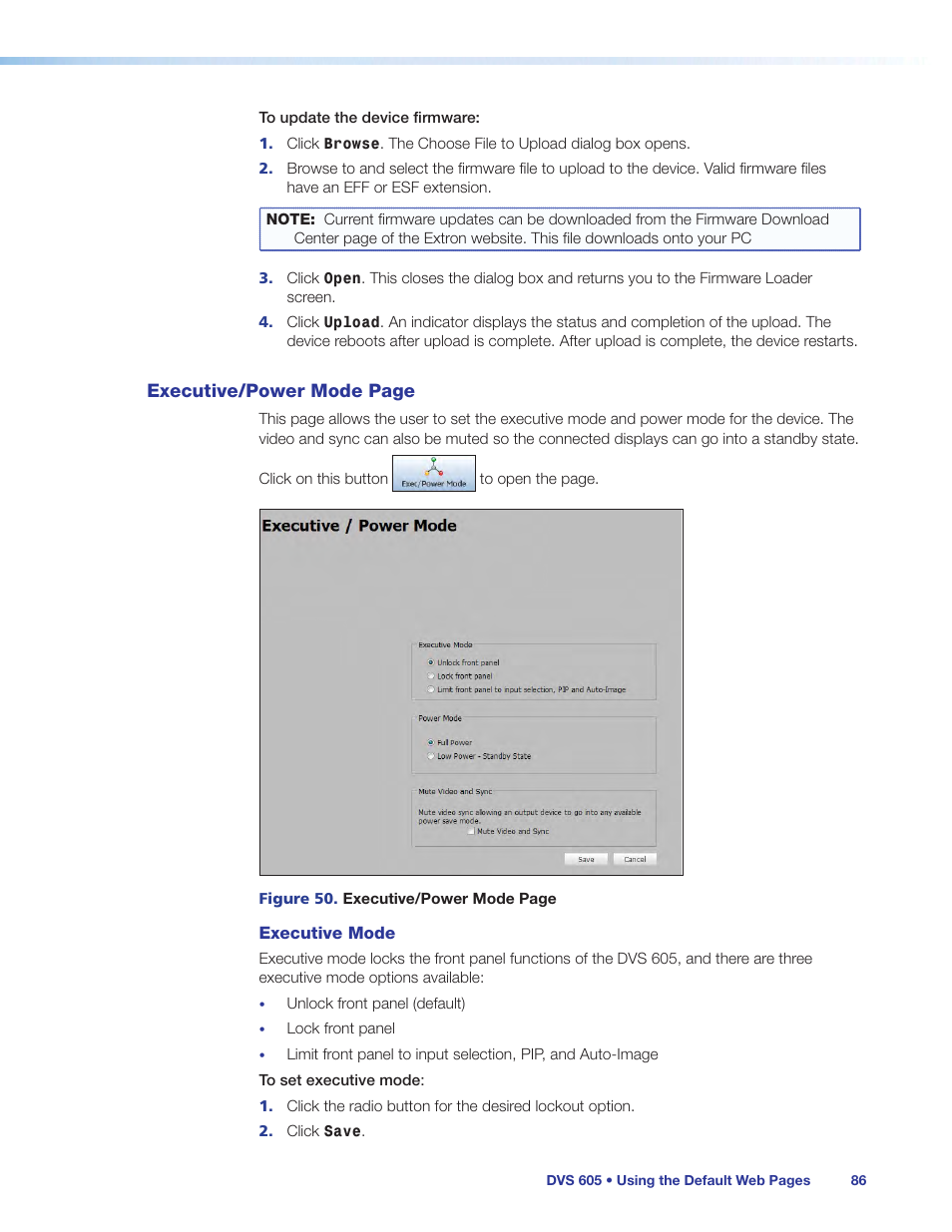 Extron Electronics DVS 605 User Guide User Manual | Page 92 / 98