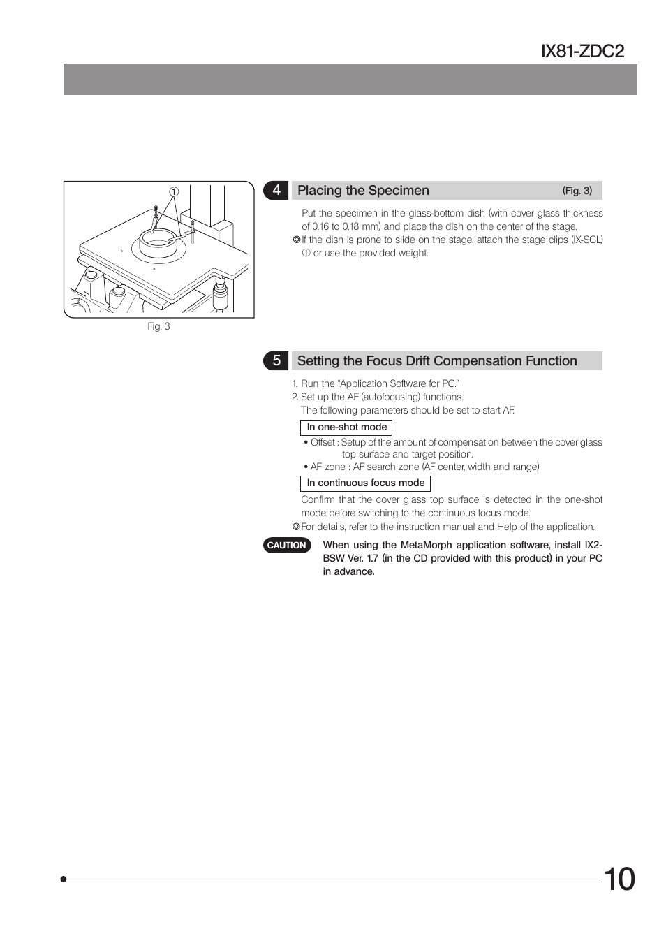 Ix81-zdc2 | Olympus IX81-ZDC2 User Manual | Page 13 / 16