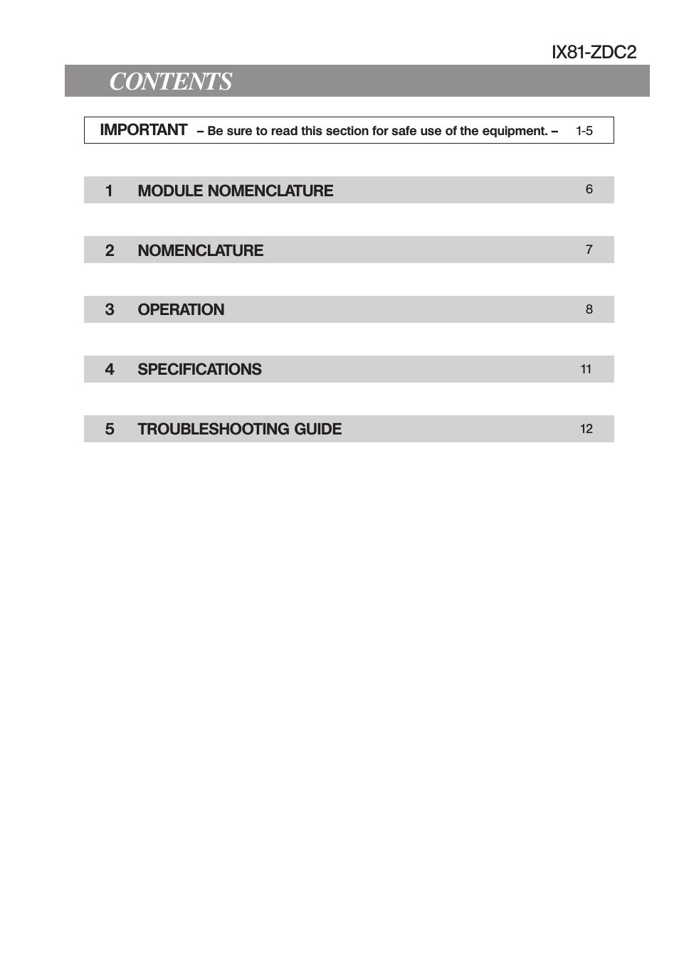 Olympus IX81-ZDC2 User Manual | Page 3 / 16