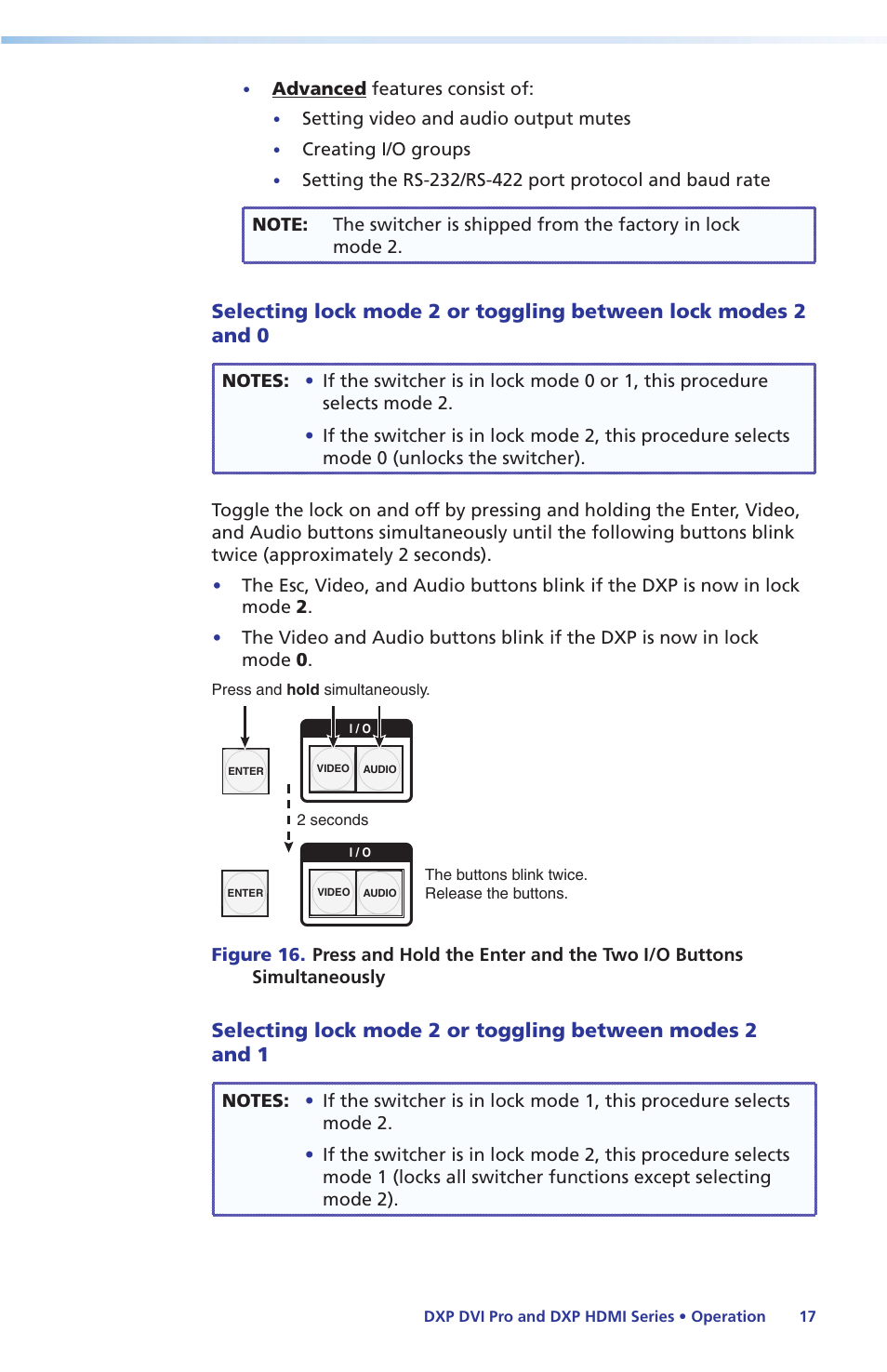 Extron Electronics DXP DVI Pro Setup Guide User Manual | Page 23 / 48
