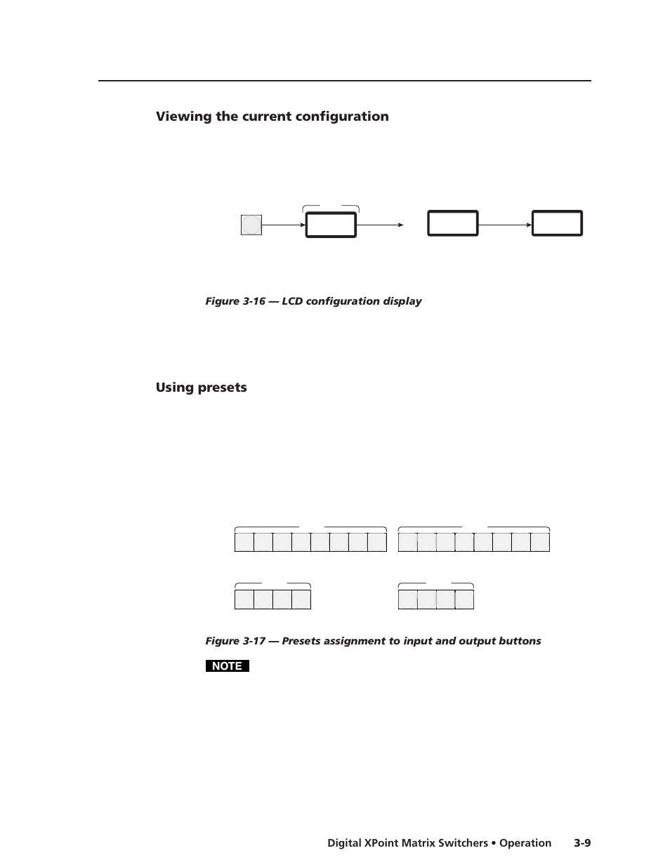 Viewing the current configuration, Using presets | Extron Electronics DXP Series User Manual | Page 26 / 65