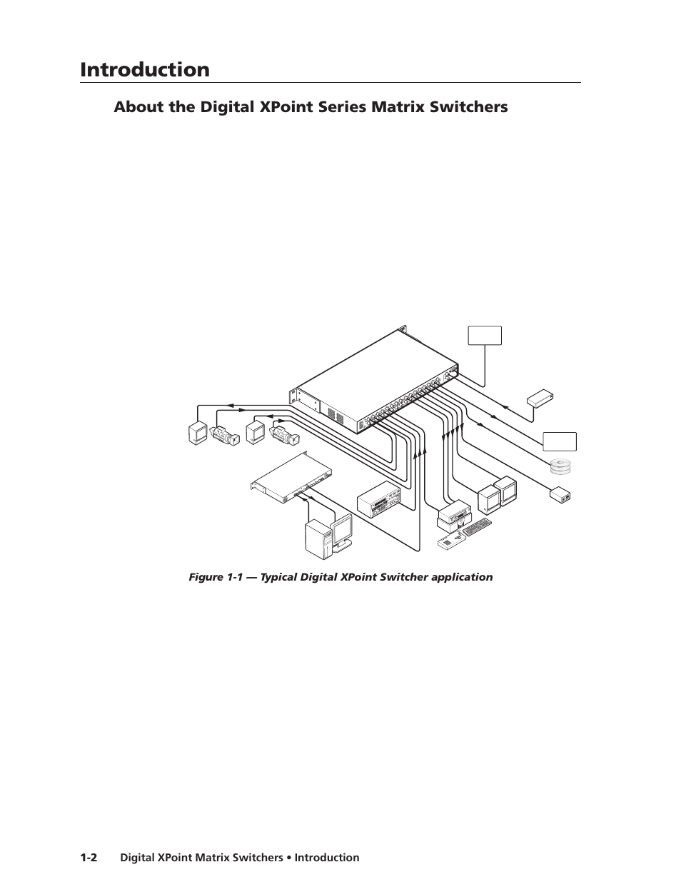 About the digital xpoint series matrix switchers, Introduction, Introduction, cont’d | Extron Electronics DXP Series User Manual | Page 9 / 65