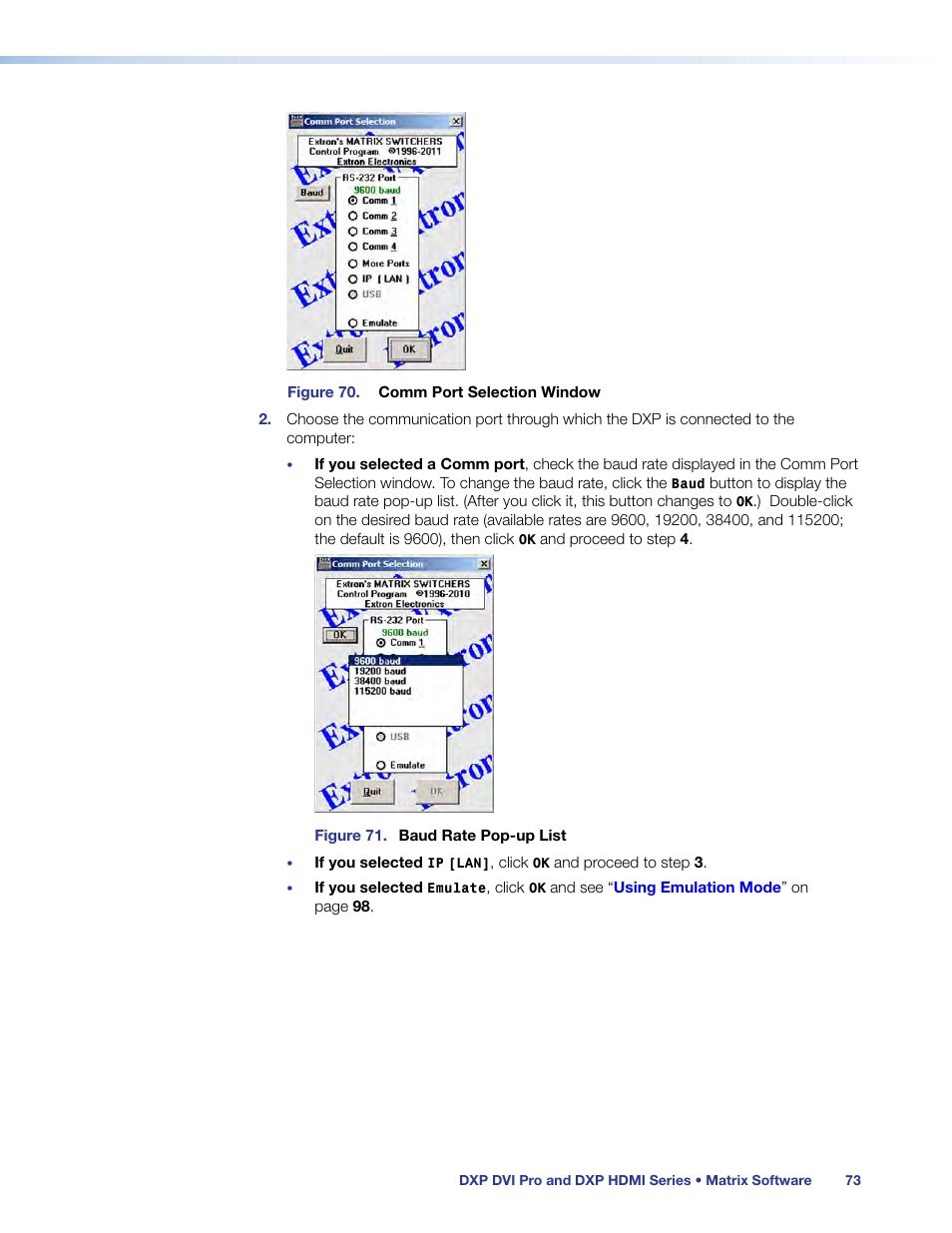 Figure 70 | Extron Electronics DXP HDMI User Guide User Manual | Page 79 / 136