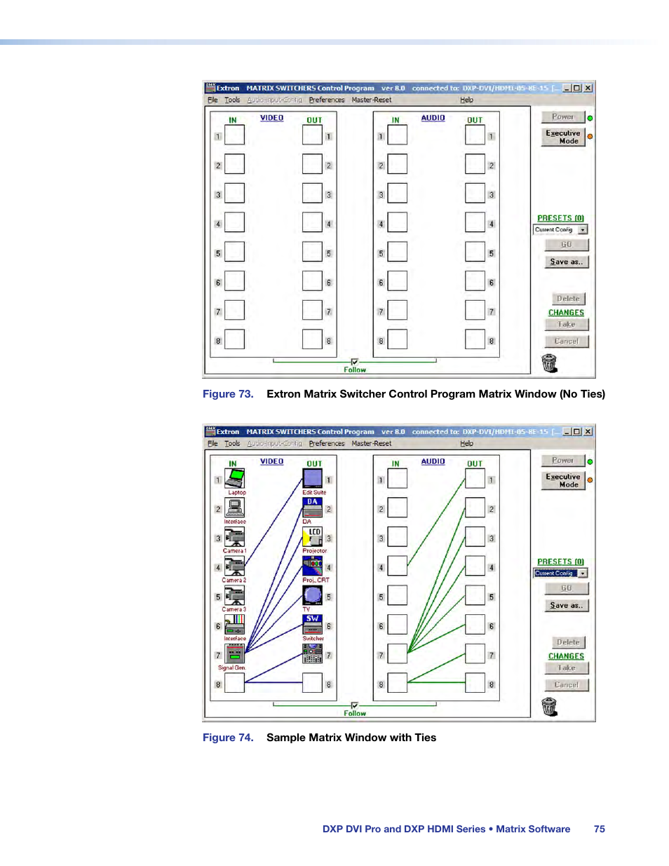 Extron Electronics DXP HDMI User Guide User Manual | Page 81 / 136