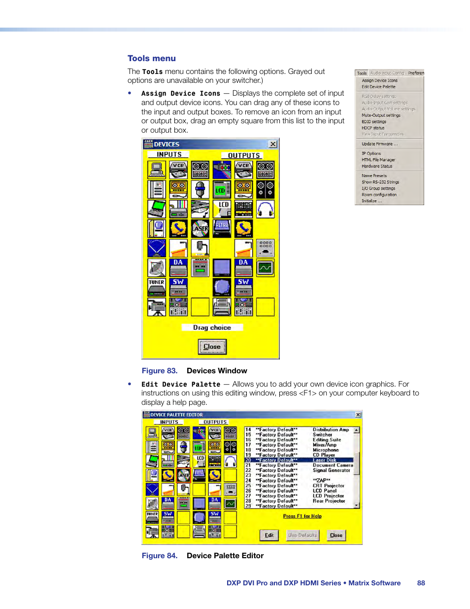 Extron Electronics DXP HDMI User Guide User Manual | Page 94 / 136