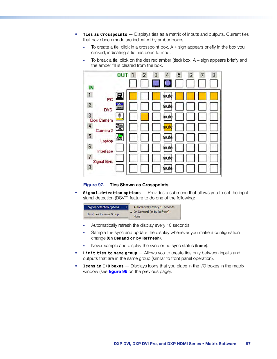 Extron Electronics DXP HDMI User Manual | Page 103 / 137