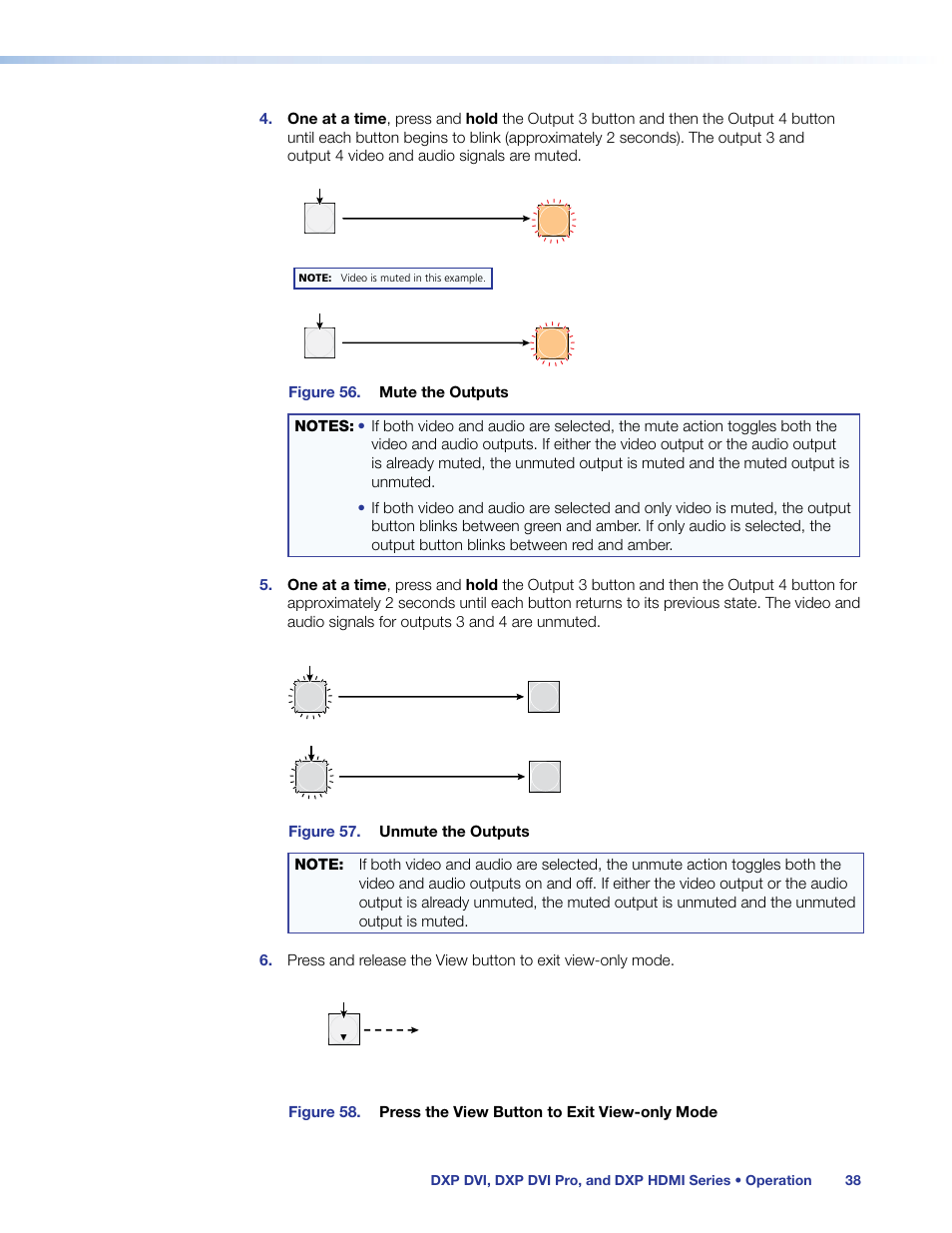 Extron Electronics DXP HDMI User Manual | Page 44 / 137