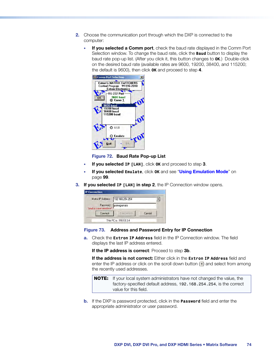 Extron Electronics DXP HDMI User Manual | Page 80 / 137