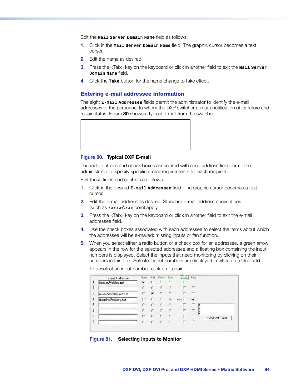 Extron Electronics DXP HDMI User Manual | Page 90 / 137