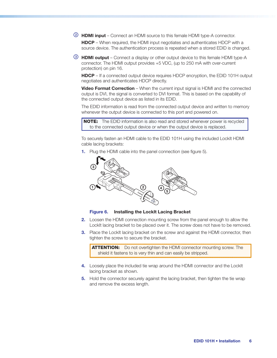 Extron Electronics EDID 101H User Guide User Manual | Page 12 / 30