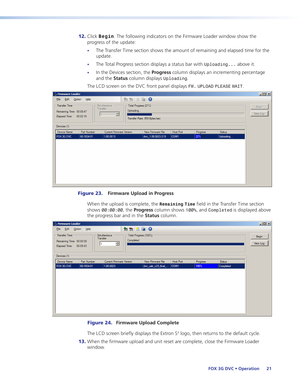 Extron Electronics FOX 3G DVC User Guide User Manual | Page 27 / 39