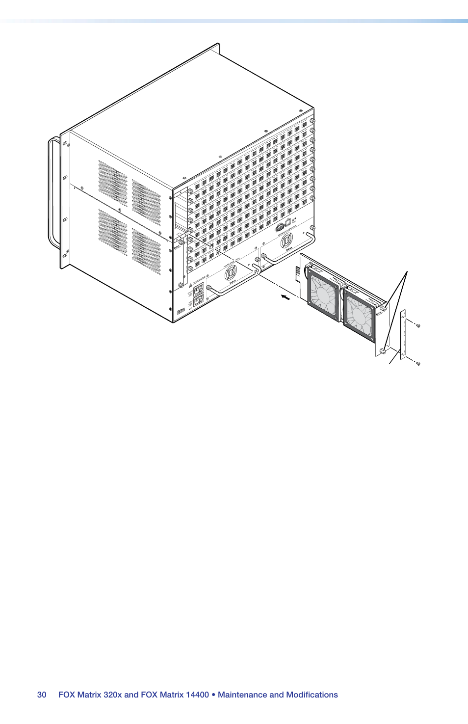 Extron Electronics FOX Matrix 14400 Setup Guide User Manual | Page 21 / 21