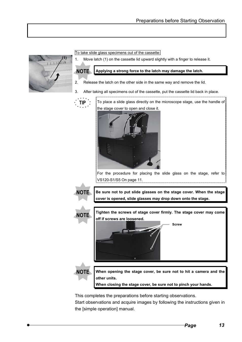 Olympus VS120 User Manual | Page 17 / 40