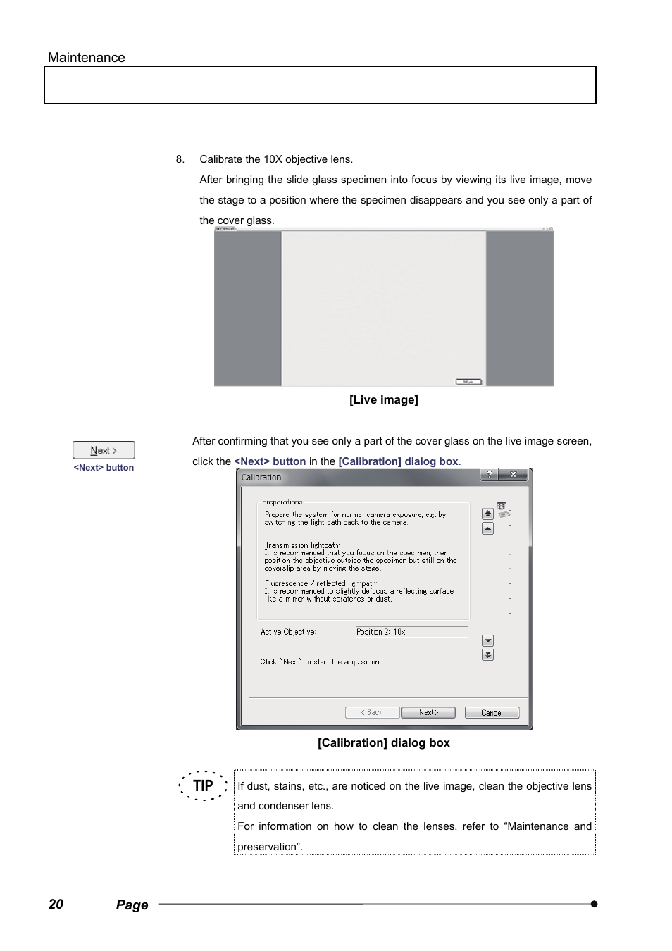 Olympus VS120 User Manual | Page 24 / 40