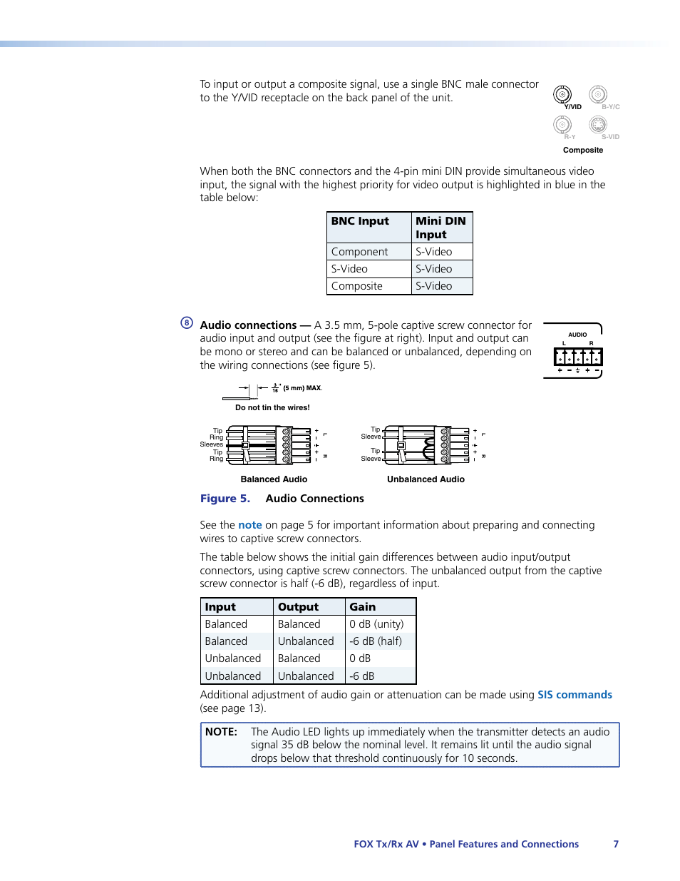 Extron Electronics Fox Tx_Rx AV User Guide User Manual | Page 13 / 38