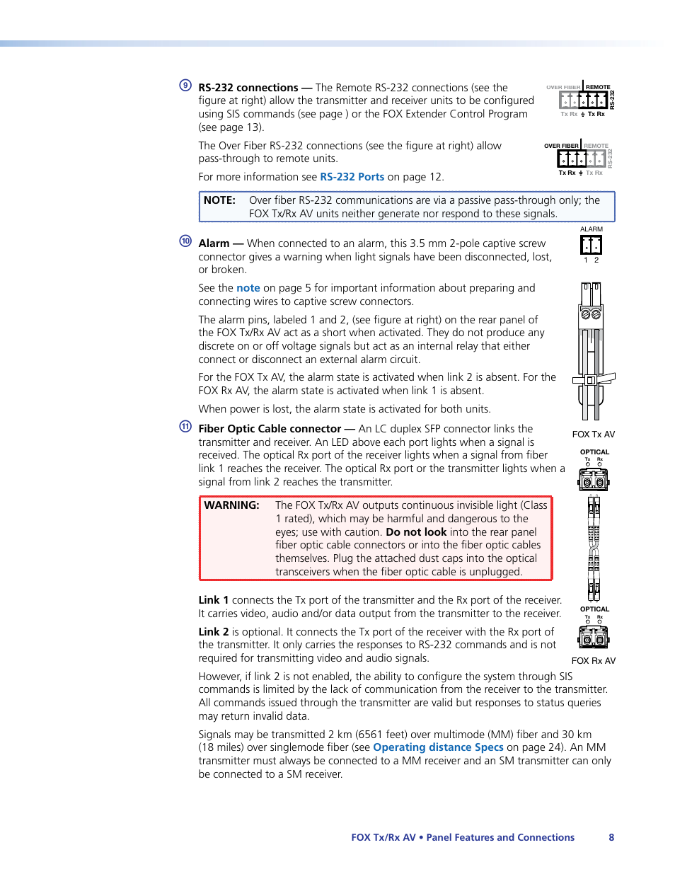 Extron Electronics Fox Tx_Rx AV User Guide User Manual | Page 14 / 38