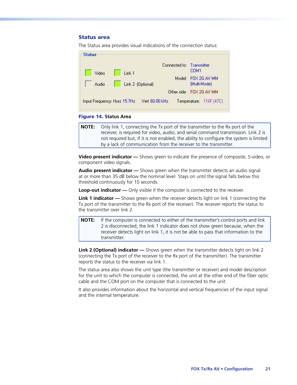 Extron Electronics Fox Tx_Rx AV User Guide User Manual | Page 27 / 38