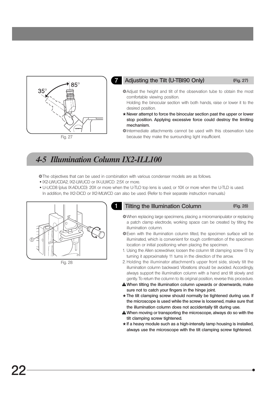 Olympus IX71 User Manual | Page 26 / 76