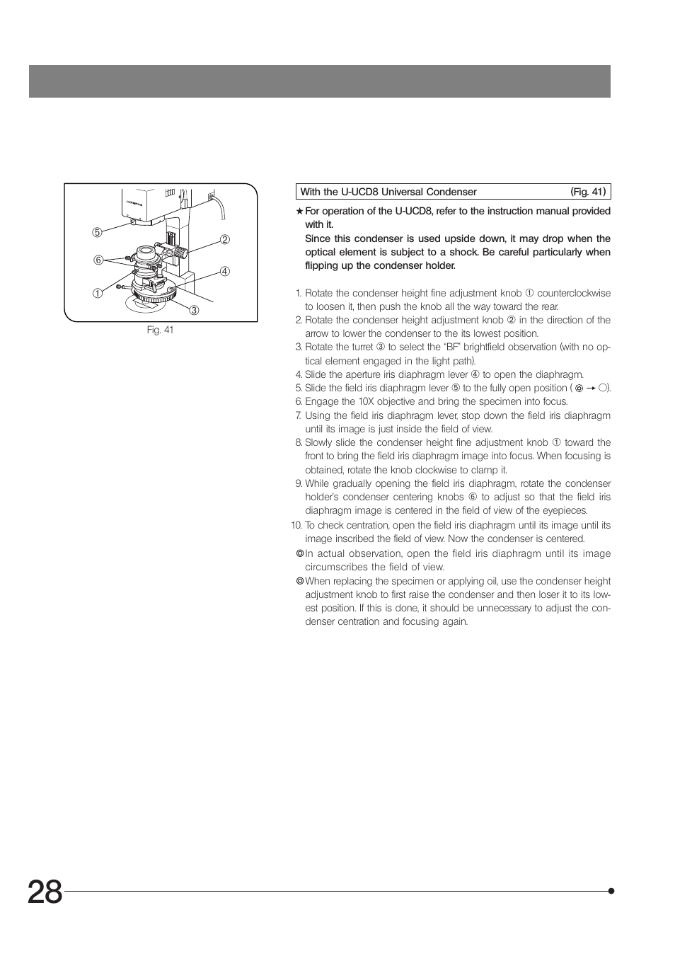 Olympus IX71 User Manual | Page 32 / 76