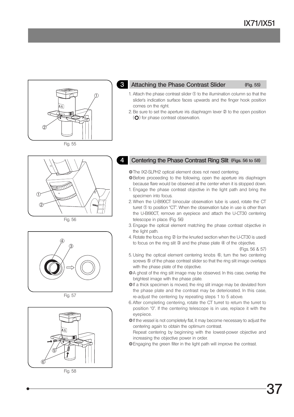 Ix71/ix51 | Olympus IX71 User Manual | Page 41 / 76