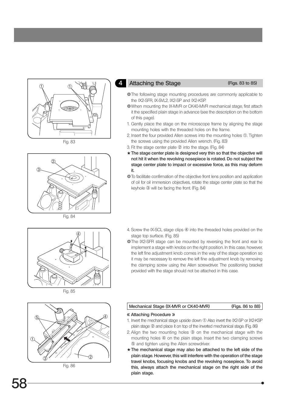 Olympus IX71 User Manual | Page 62 / 76