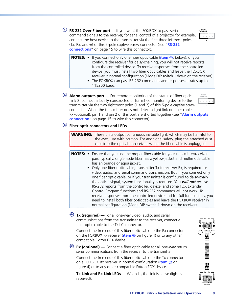 Extron Electronics FOXBOX Tx_Rx DVI Plus User Guide User Manual | Page 15 / 50