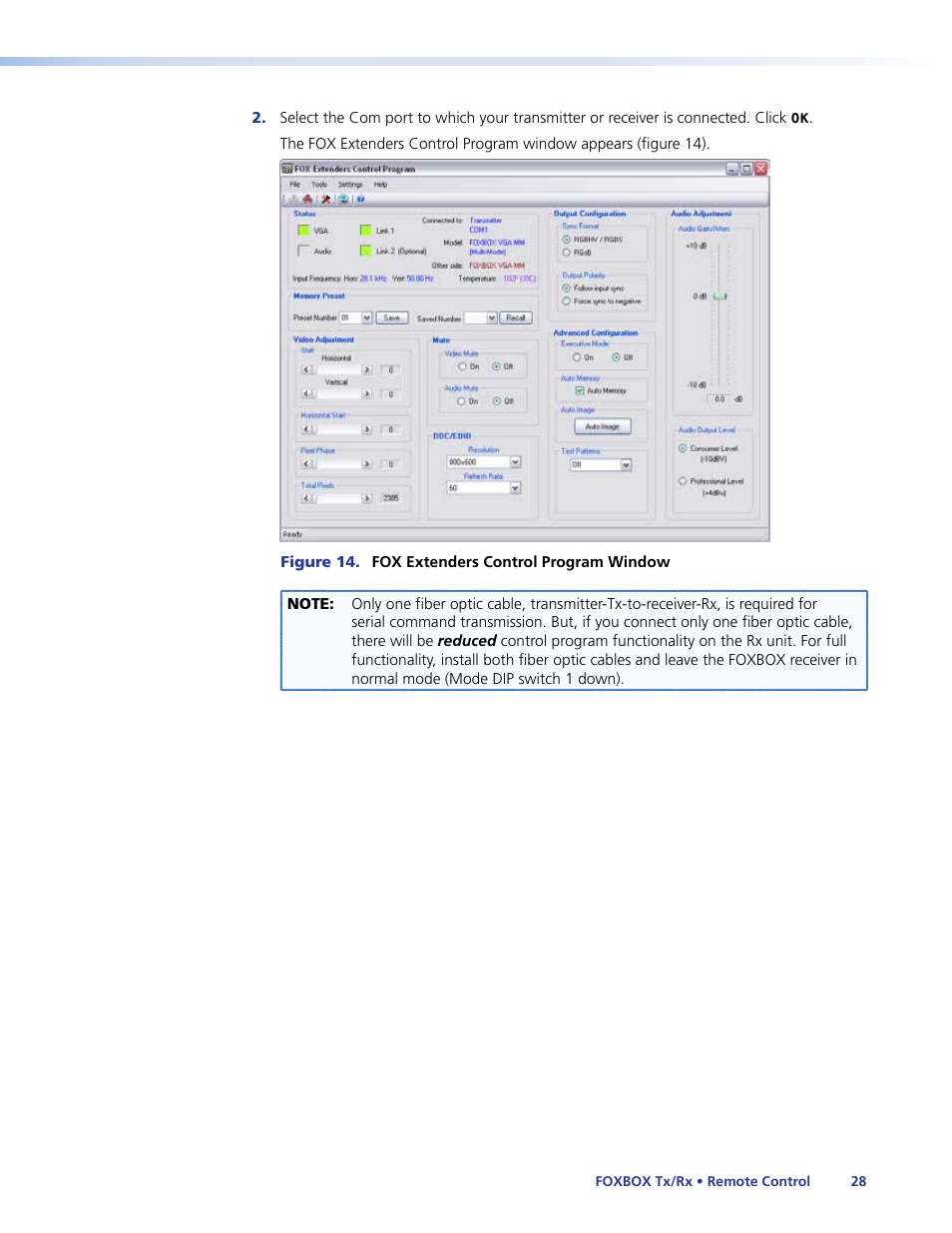 Extron Electronics FOXBOX Tx_Rx DVI Plus User Guide User Manual | Page 34 / 50