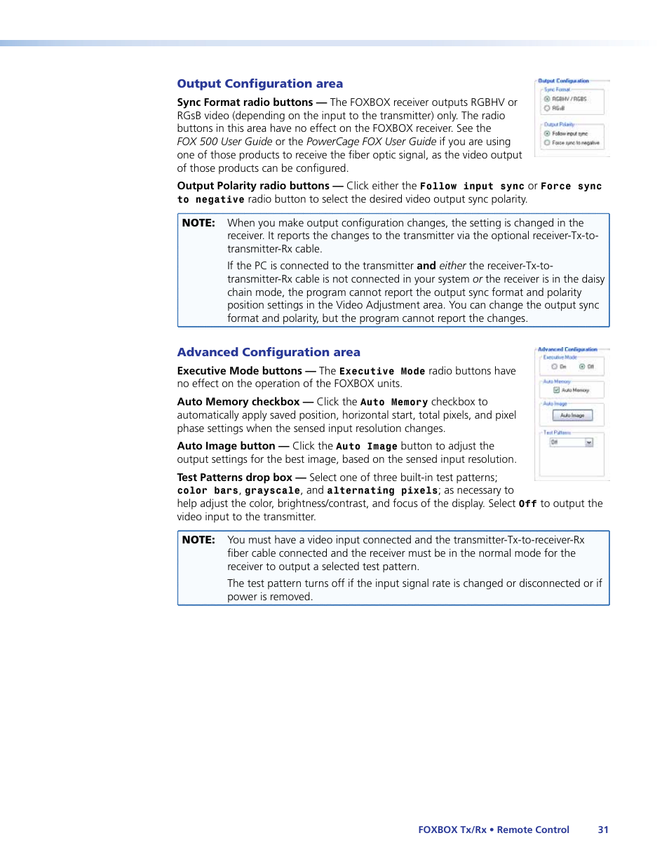 Extron Electronics FOXBOX Tx_Rx DVI Plus User Guide User Manual | Page 37 / 50