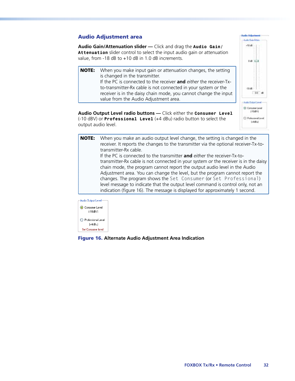 Extron Electronics FOXBOX Tx_Rx DVI Plus User Guide User Manual | Page 38 / 50