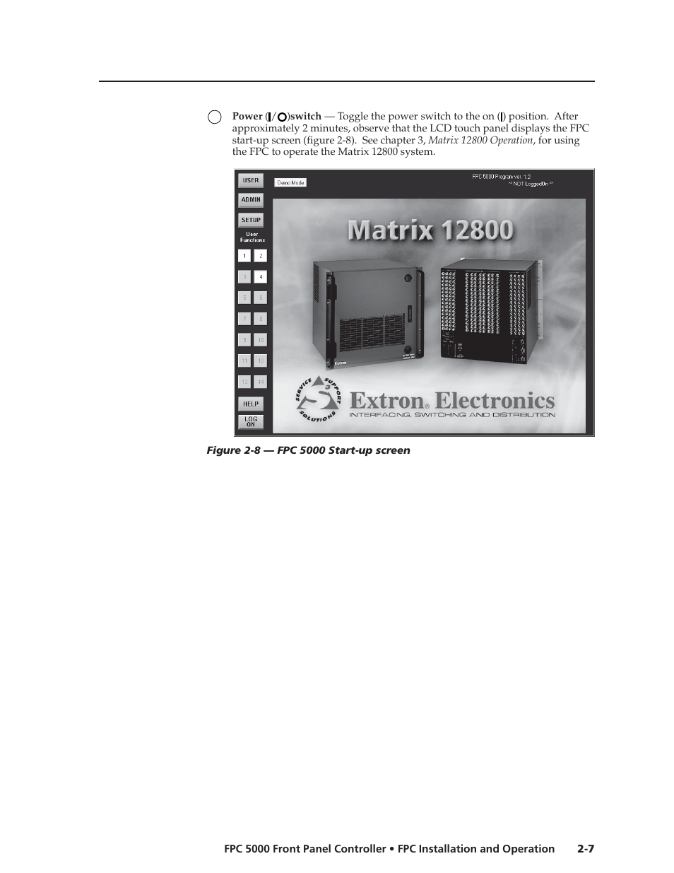 Extron Electronics FPC 5000 User Manual | Page 15 / 60