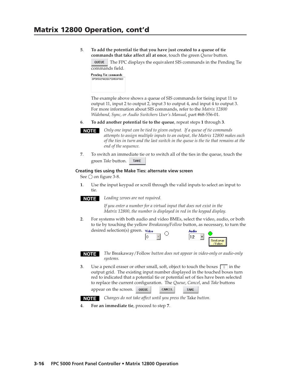 Extron Electronics FPC 5000 User Manual | Page 36 / 60