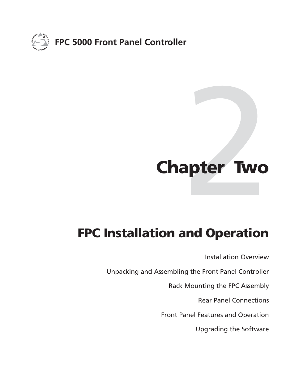 Extron Electronics FPC 5000 User Manual | Page 9 / 60