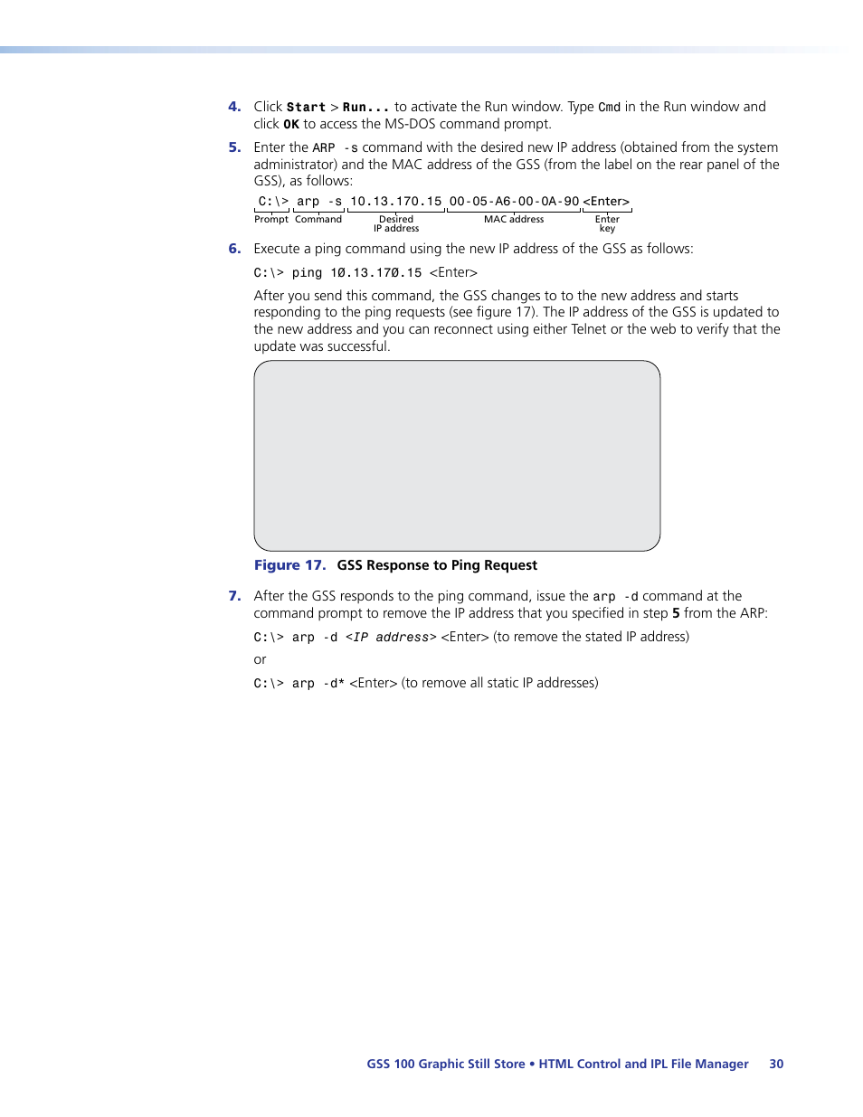 Extron Electronics GSS 100 User Guide User Manual | Page 36 / 60