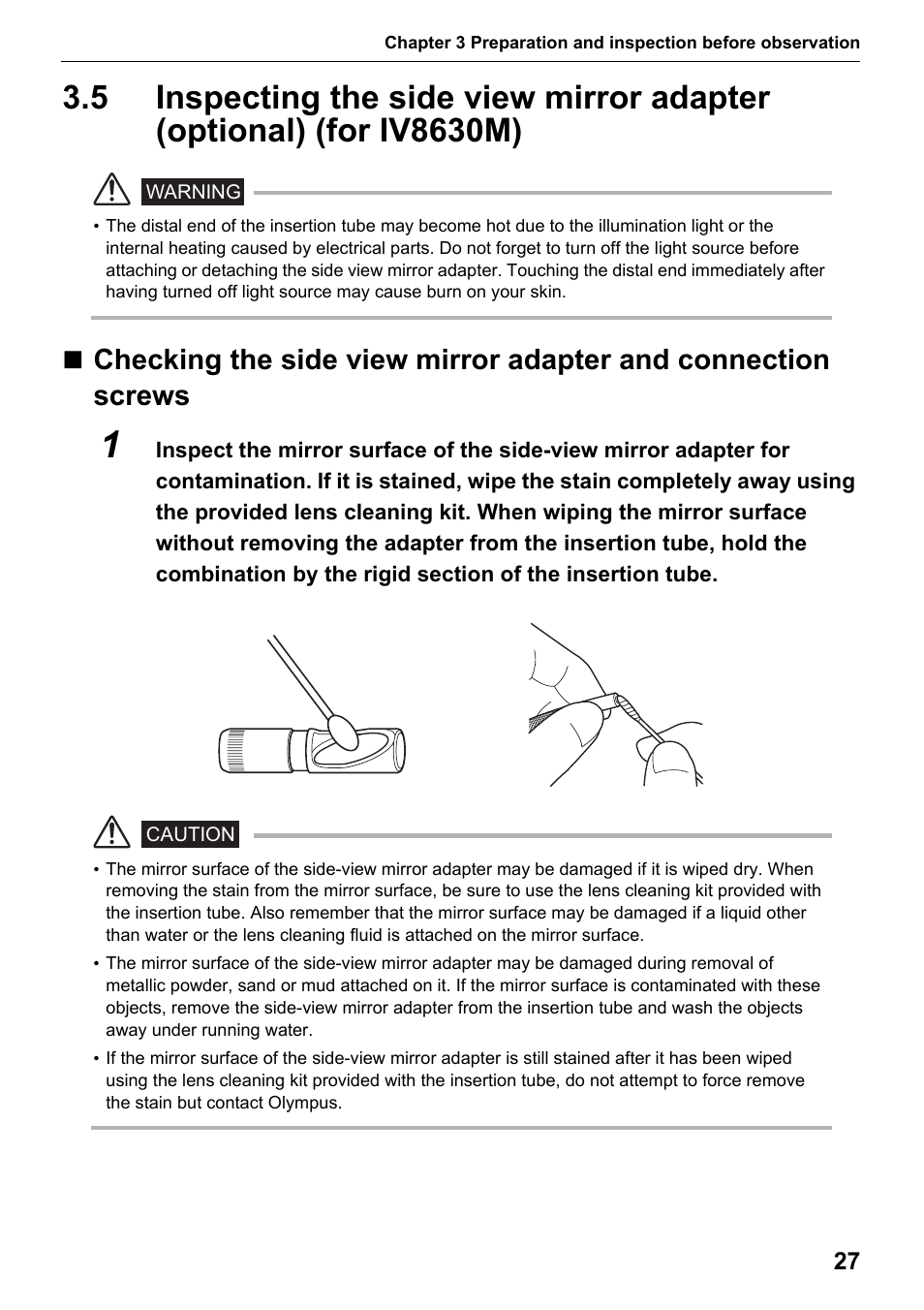 Olympus IPLEX MX II User Manual | Page 33 / 100