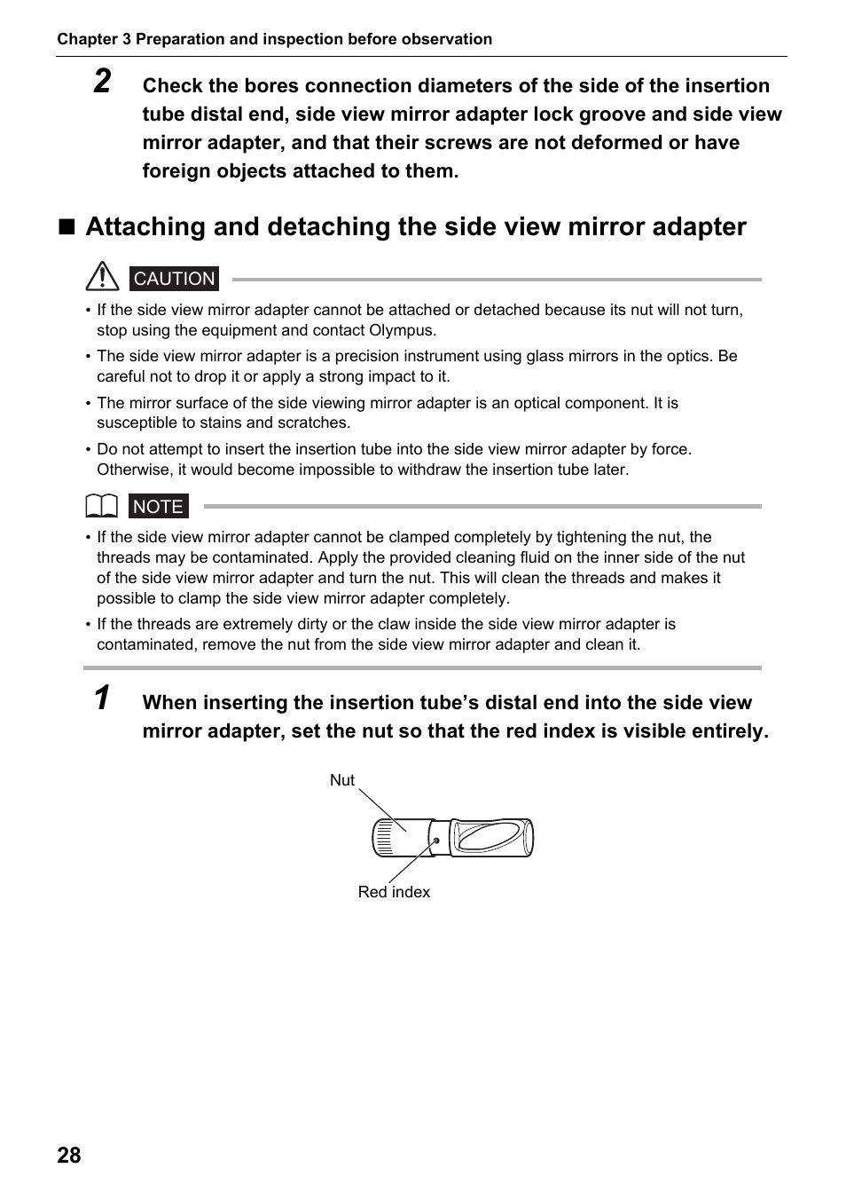 Olympus IPLEX MX II User Manual | Page 34 / 100