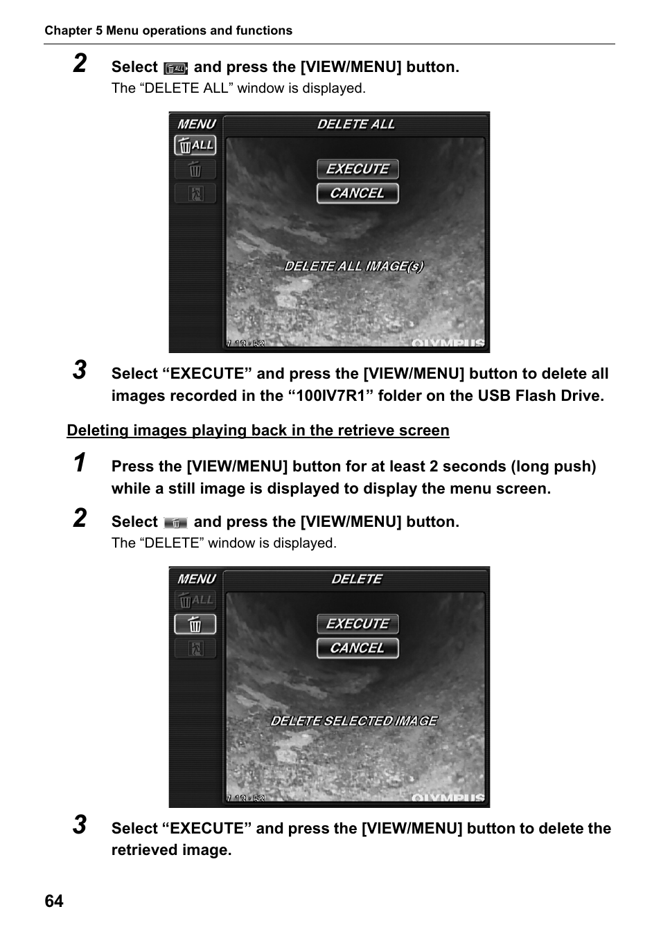 Olympus IPLEX MX II User Manual | Page 70 / 100