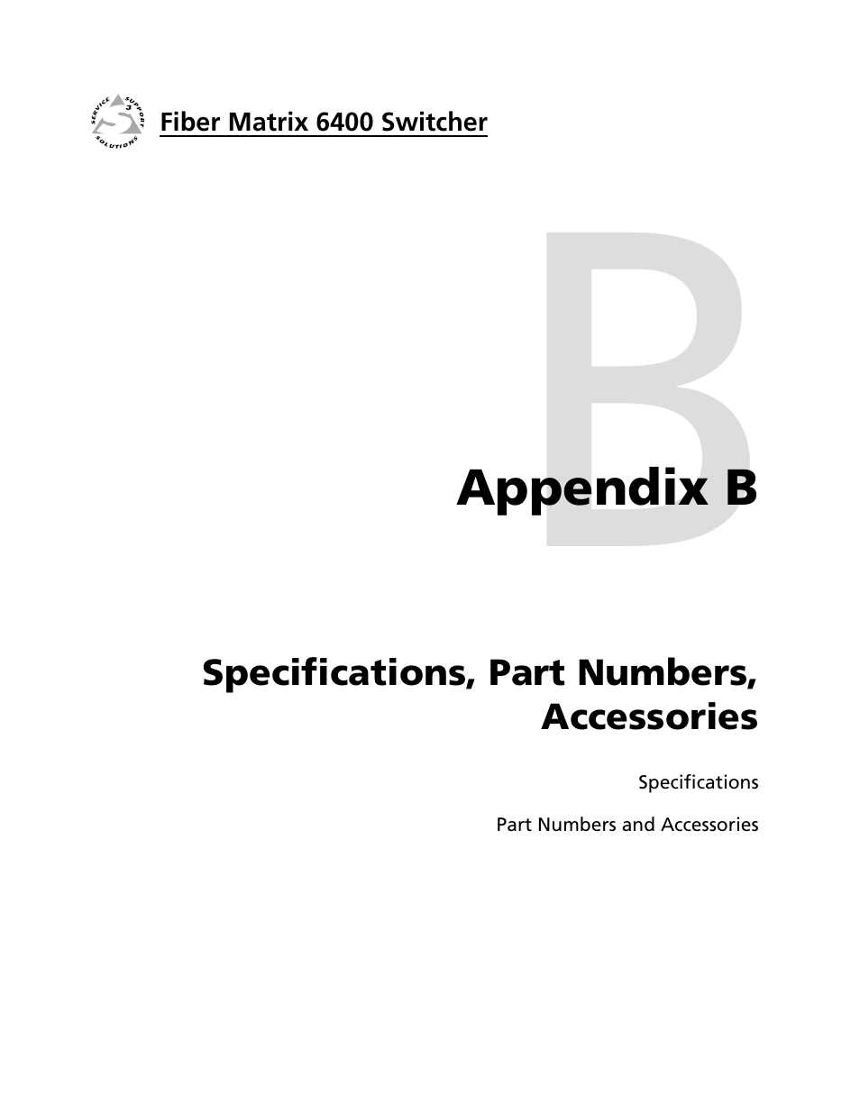 Extron Electronics Fiber Matrix 6400 User Manual | Page 137 / 144