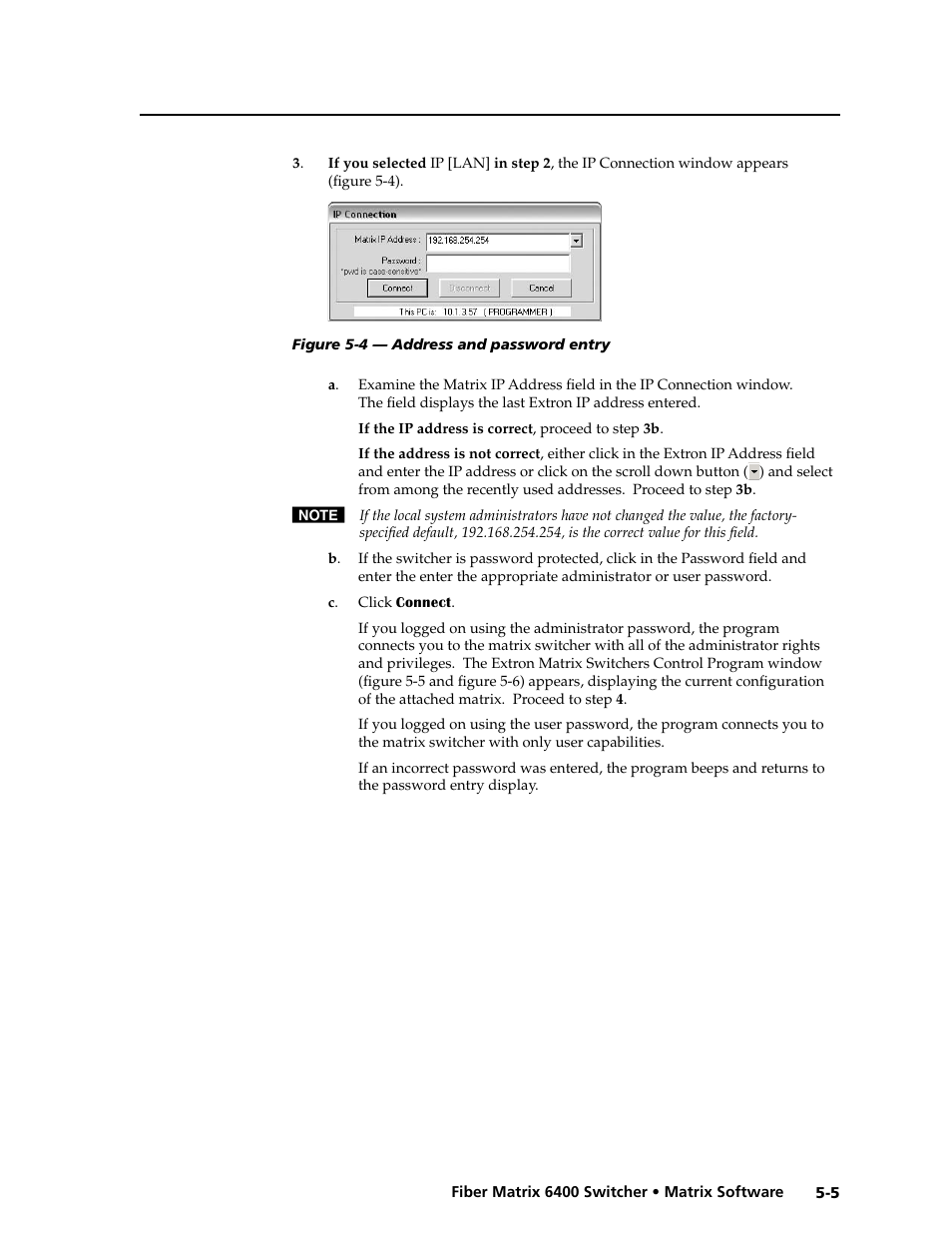 Extron Electronics Fiber Matrix 6400 User Manual | Page 89 / 144