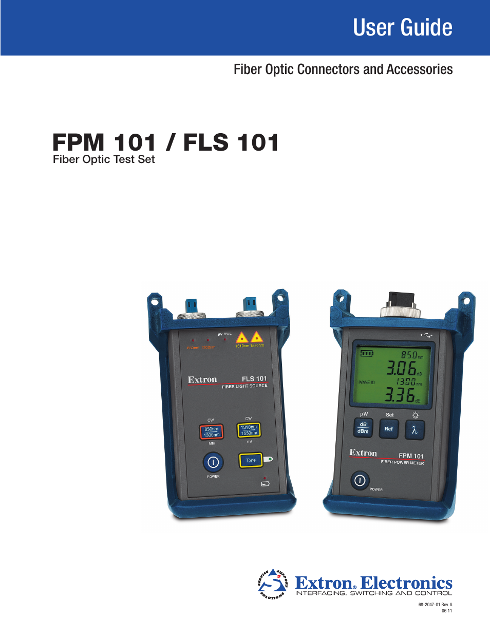 Extron Electronics FLS 101 User Guide User Manual | 30 pages