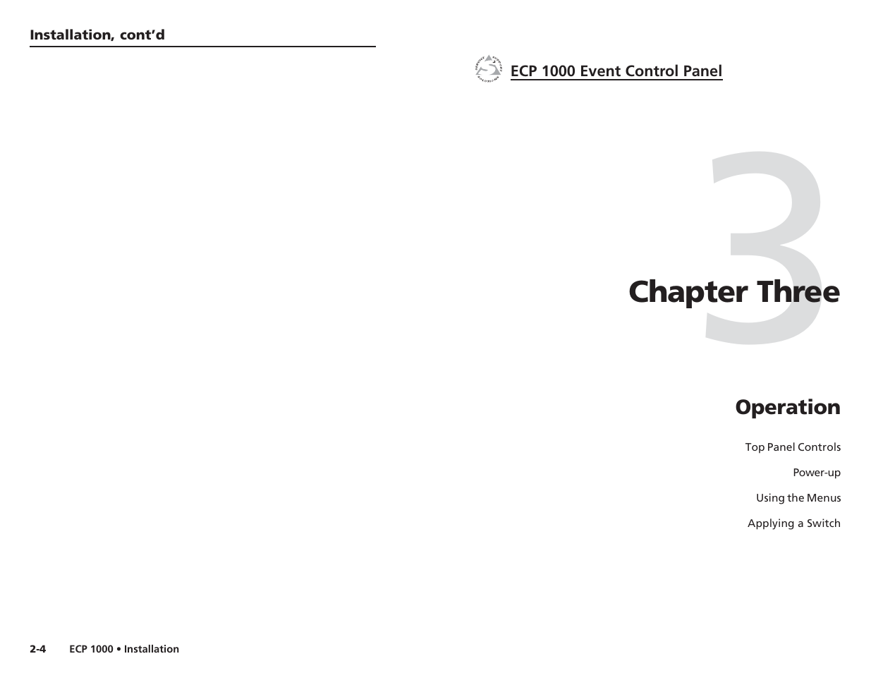 Extron Electronics ECP 1000 User Manual | Page 6 / 18