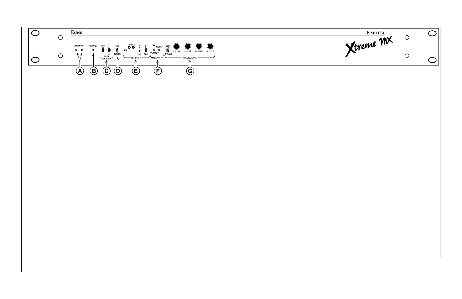 Extron Electronics EMOTIA xtreme MX User Manual | Page 14 / 19